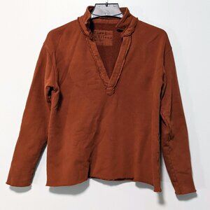 Frank & Eileen Patrick Triple Fleece Popover Henley Top